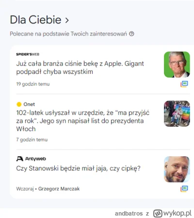 andbatros - Jak mnie wkurzają te kretyńskie clickbaity w tytułach.
Czy stanowski będz...