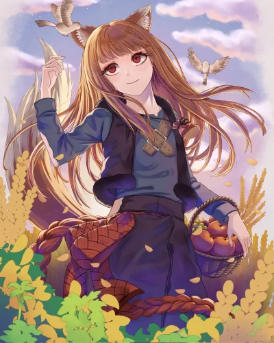 LatajacaPapryka512 - #anime #holo #spiceandwolf #randomanimeshit