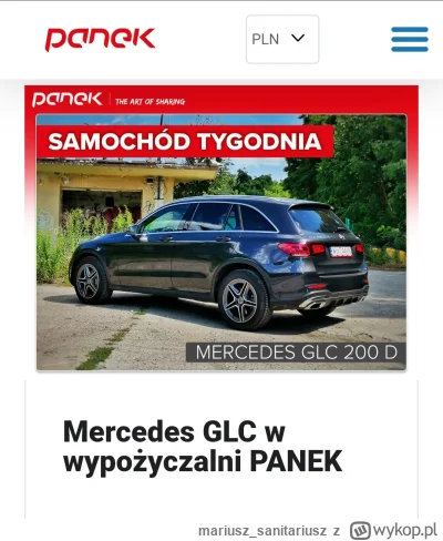 mariusz_sanitariusz - @jmuhha po czerwonej ramce rejestracji wygląda na Panka, choć w...