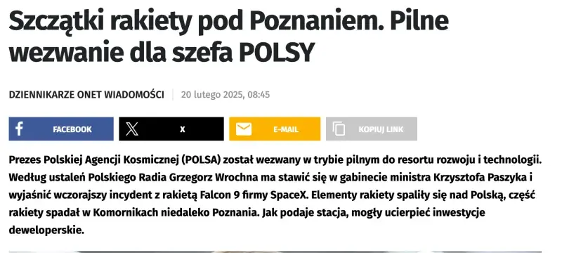 Malaxio - Jesteście sobie prezesem Polskiej Agencji Kosmicznej, tu jakaś umowa na sat...