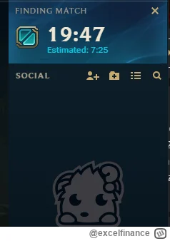 excelfinance - Leveluje sobie konto, póki co level 22 i tyle muszę czekać na gre, jak...