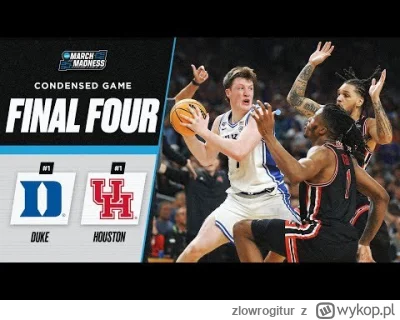 zlowrogitur - Skróty półfinałów #ncaa z kilkoma przyszłymi graczami #nba