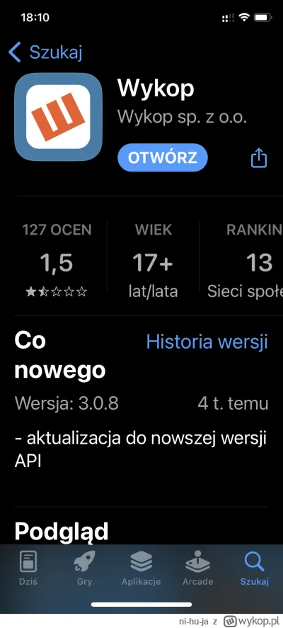 ni-hu-ja - Czas od ostatniej  potężnej aktualizacji: 4 tygodnie ????