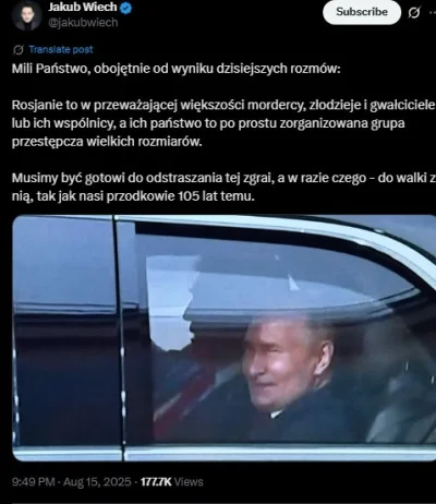 Qersoui - Sądząc po reakcji ludzi na ten wpis Wiecha, będzie to niepopularna opinia, ...