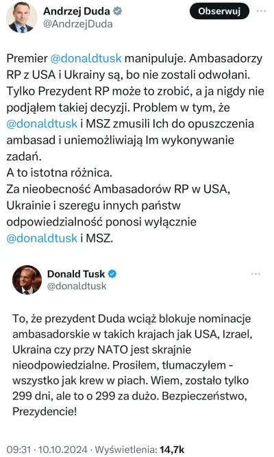 Gours - Prezydent w Polsce praktycznie nie ma żadnych kompetencji, a tam gdzie ma, to...