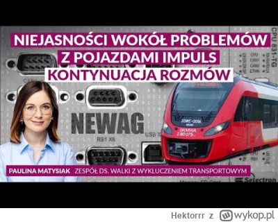 Hektorrr - Niejasności wokół problemów z pojazdami Impuls: kontynuacja rozmów

Dzisia...