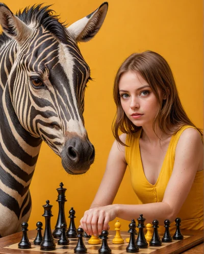 G4NzU - #dziewczynazgeneratora szachy z żyrafą 🦒
