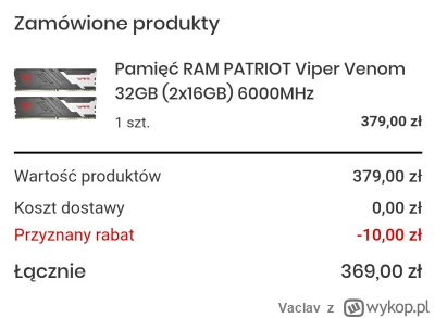 Vaclav - #pcmasterrace #ddr5 #ddr4 #skladamkomputer #czujedobrzeczlowiek #cebuladeals...