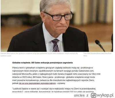 uncles - Bill odwołuje kryzys klimatyczny, można się rozejść ( ͡° ͜ʖ ͡°)( ͡° ͜ʖ ͡°)

...