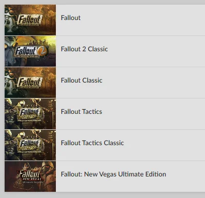 FedoraTyrone - Boli mnie dupa bo nie mam Fallout 2 w wersji nie classic. Chociaż jesz...