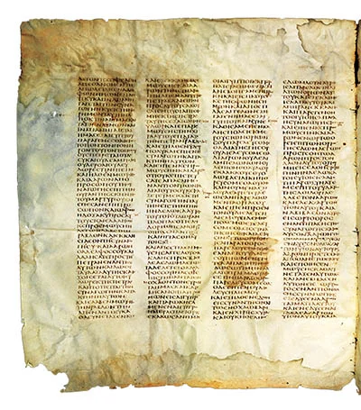 Loskamilos1 - Kodeks synajski to najstarszy obecnie znany manuskrypt(IV wiek), na któ...