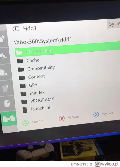 DmNQ193 - @GRBAS: dodam że mam też jakimś cudem folder COMPATIBILITY w Hdd1 a nie tyl...