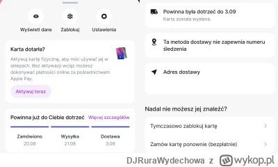 DJRuraWydechowa - Fizyczna karta miała przyjść do 3 września, jest 14 i nadal jej nie...