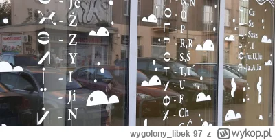 wygolony_libek-97 - Czemu ktoś wyklejając alfabet ukraiński na witrynie ośrodka pomoc...