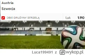 Luca199491 - PROPOZYCJA 20.06.2023
Spotkanie: Austria - Szwecja
Bukmacher: Superbet
T...