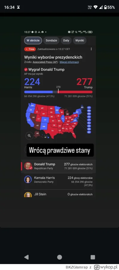 BKZGlamrap - Nie lubię Trumpa, ale muszę mu jak najbardziej tak podziękować, że mamy ...