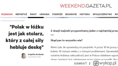 sawes1 - Kolejny odcinek z cyklu "życie seksualne Polaków". Mnie najbardziej śmieszył...