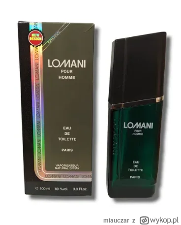 miauczar - #perfumy

Sprzedam Lomani Pour Homme - klon drakkar noir, flakon 100ml, zu...