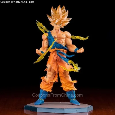 n____S - ❗ 16cm Son Goku Super Saiyan Figure
〽️ Cena: 5.12 USD (dotąd najniższa w his...
