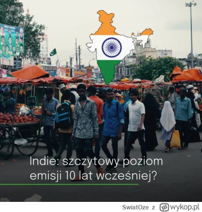 SwiatOze - 🏭 Indie planują osiągnąć szczyt emisji gazów cieplarnianych już w 2045 ro...