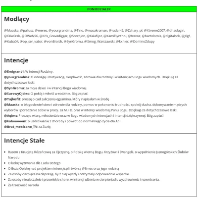 dendrofag - @Maaska, @paliusz, @meres, @yourgrandma, @Tino, @masakraman, @radar42, @Z...