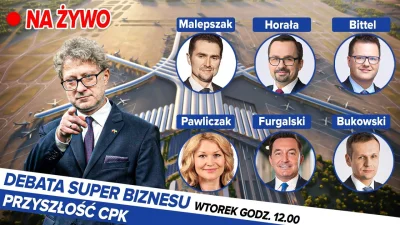 Okcydent - Debata o CPK. Rozmawiają
- Piotr Malepszak, wiceminister infrastruktury, 
...