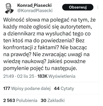 splinter96 - Propsy dla Kondzia, który mimo częstego sympatyzowania z prawicą tym raz...