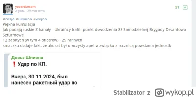 Stabilizator - widzisz @majFriend co tam jest napisane ?? 
Jak podają ruskie Z-kanały...