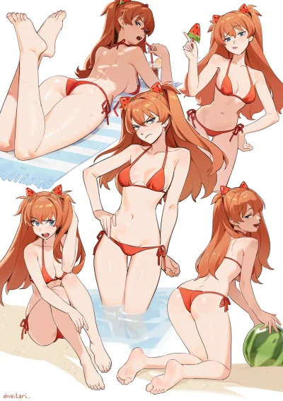 OttoFlick - #randomanimeshit #anime #swimsuit #nge #neongenesisevangelion #asukalangl...