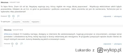 Lukardio - Właśnie dlatego polskie firmy nigdy nie urosną do rangi zachodnich
głownie...