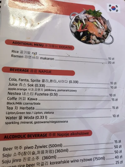 Marczeslaw - 10 zł za 0,33l wody w zwykłej koreańskiej budzie. We Wrocławiu już napra...