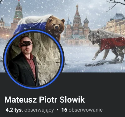 PavulonRazPavulonDwa - Wielki miłośnik Raaasijiiii i ruskiego miru.
Prawdopodobnie z ...