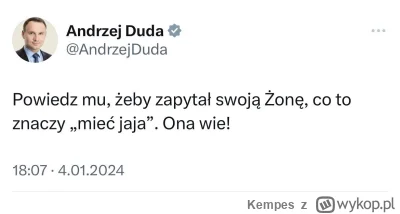 Kempes - #polityka #bekazpisu #heheszki #cenzoduda

I pisze to ktoś bez jaj XD

SPOIL...