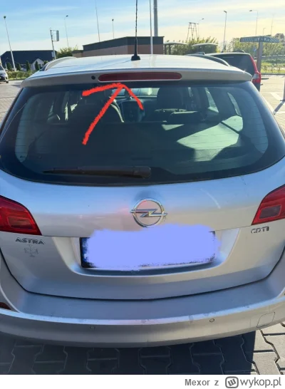 Mexor - Opel astra J. Środkowe światła hamowania nie świecą. Jak je naprawić? #kicioc...