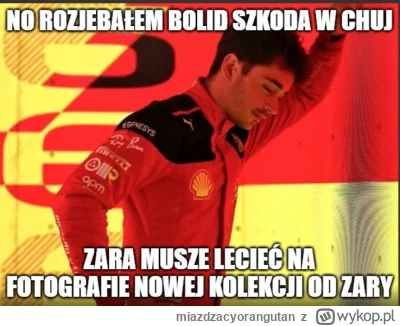 miazdzacyorangutan - #sekcjaszlakowaniamonakijskiegoogurka #f1