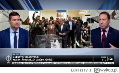 LukaszTV - Węgierska telewizja państwowa: "to najważniejsze głosowanie od 1989 roku",...
