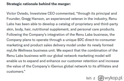 lsh - Maly spoiler alert - Igenius juz niedlugo bedzie oferowal kosmetyki i inne p---...