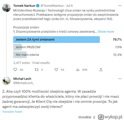 mookie - Odkąd ogłoszono likwidację pośrednictwa nieruchomości w obecnej formie, to p...
