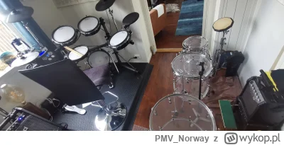 PMV_Norway - #muzyka #instrumemty #perkusja w końcu miałem czas by się nastroić w mia...