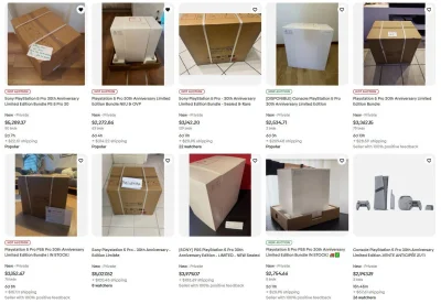 Smash - PS5 PRO 30th Anniversary na eBayu - szaleństwo, a ludzie i tak licytują.

#ps...