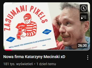 1-1-1-1 - on zmienił tytuł na kasie mecinski bo film sie nie chciał klikać czy co? xD...