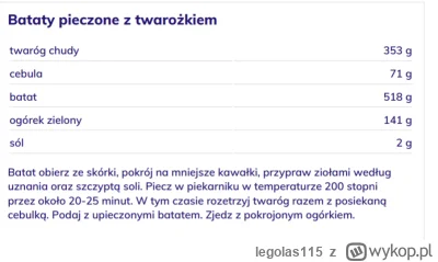 legolas115 - @Janiestond: dla dwóch osób gramatura, więc możesz najwyżej na pół zrobi...