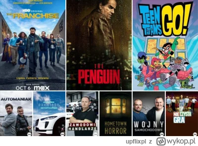 upflixpl - Pingwin – premiera nowego odcinka w Max Polska!

Dodane tytuły:
+ Homet...