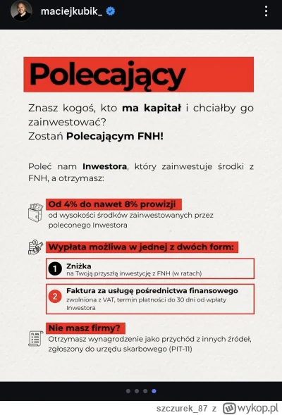 szczurek_87 - Czy tak działa piramida finansowa? Ktoś przyprowadza  "inwestora" i dos...