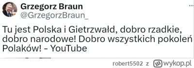 robert5502 - Jakim prawem #braun wypowiada sie za wszystkich Polaków? Jakaś baba z dz...