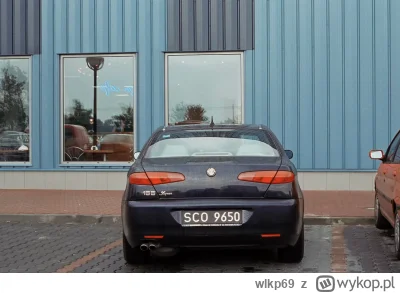 wlkp69 - Alfa 166 ( ͡° ͜ʖ ͡°) #czarneblachy