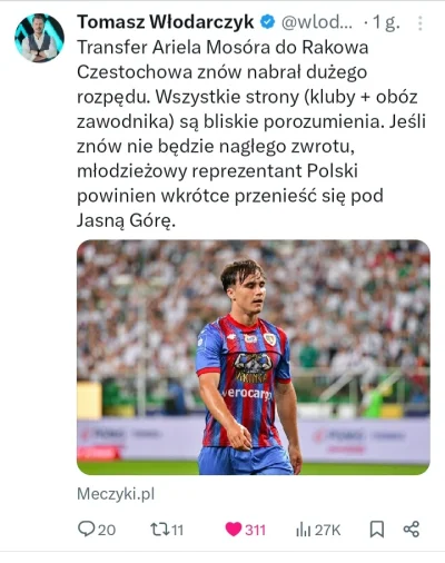 Piotrek7231 - #mecz #ekstraklasa #rakow 
Tej siły już nie zatrzymacie