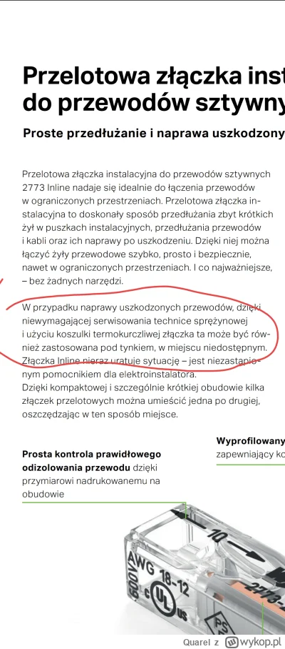 Quarel - @wypokowy_expert 2773 można pod kłaść pod tynk