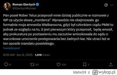 Idaho59 - @badreligion66: @Bujak 
jeszce jak, ale Roman miłosierny jest: