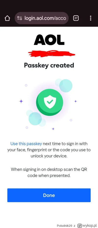 Poludnik20 - @Poludnik20: na telefonie odciskiem paląca można się logować. No w Polsc...
